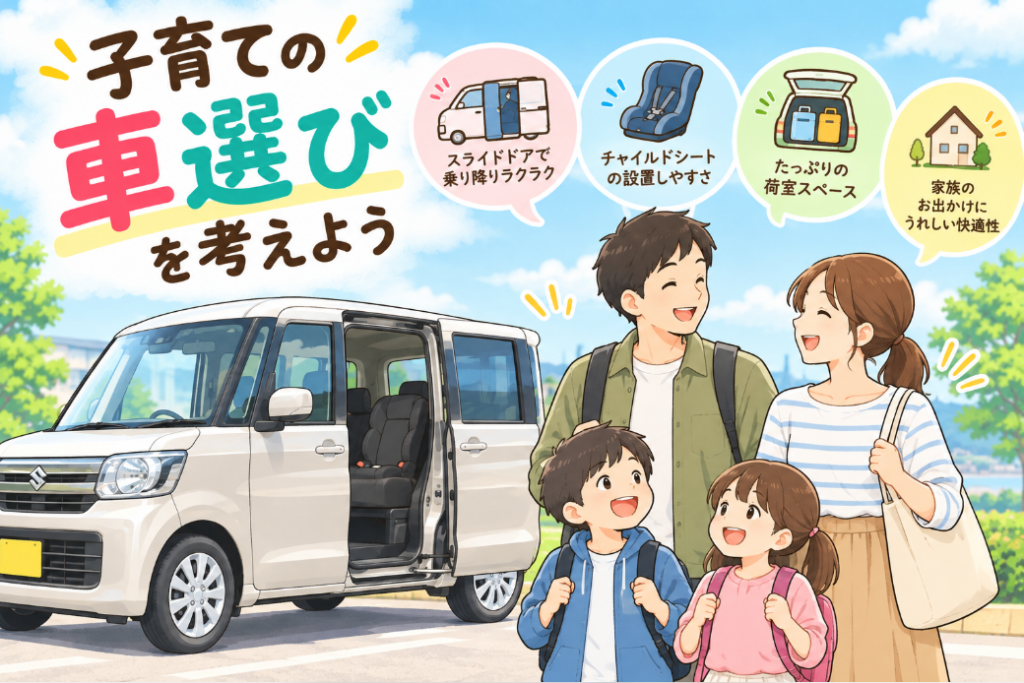 子育て家庭の車選び🚗🍼